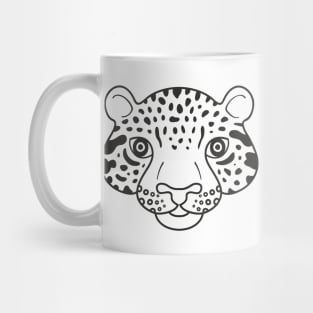 Jaguar black Mug